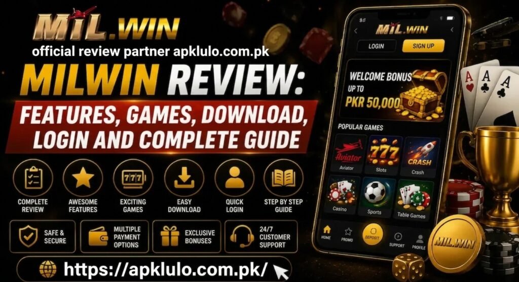 Mil.win game menu featuring Teen Patti, Dragon vs. Tiger, and Mines card games