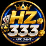 HZ333 APK Game banner showing the latest Android money earning game with secure login, daily rewards, fast deposits, and real cash earning features in Pakistan.
